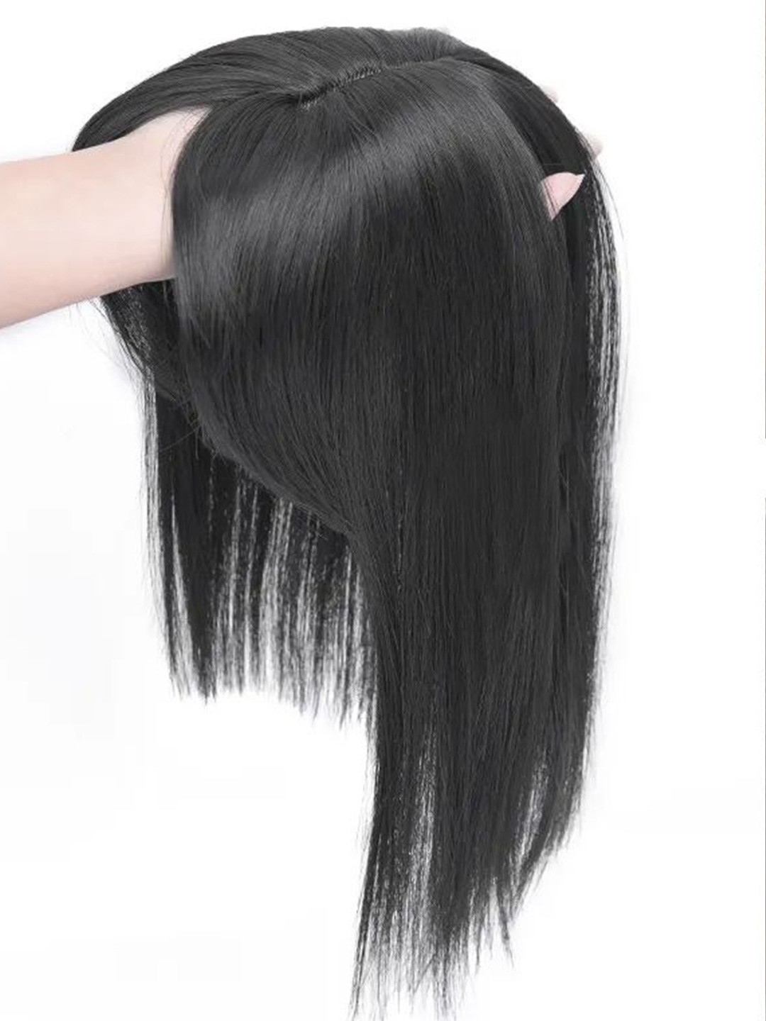 RITZKART Straight Halo Hair Extension - 10 Inches - Natural Black