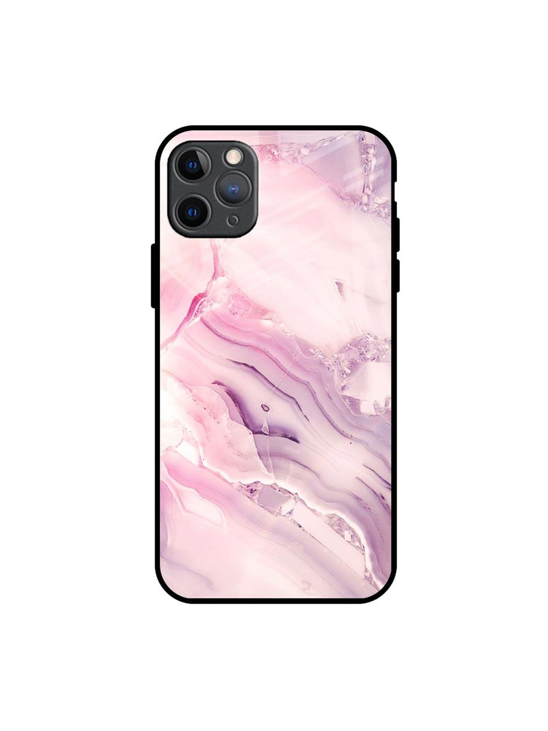 QRIOH Diamond Pink Gradient Printed iPhone 11 Pro Max Back Case