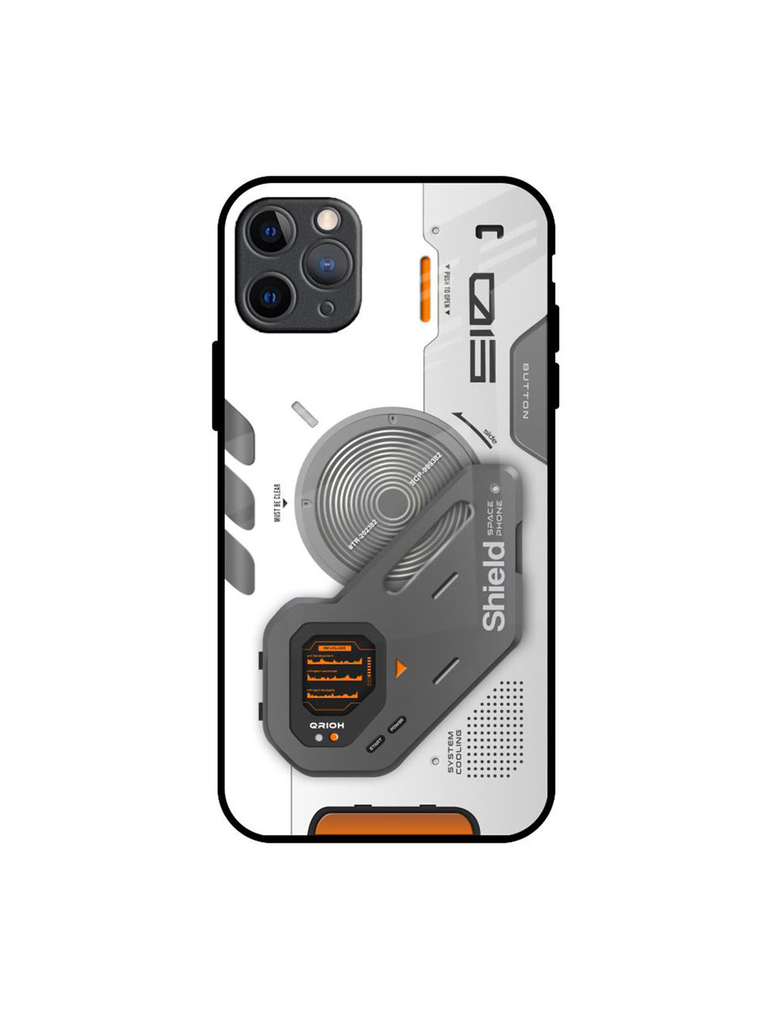 QRIOH Liberty Cyber Printed iPhone 11 Pro Max Back Case