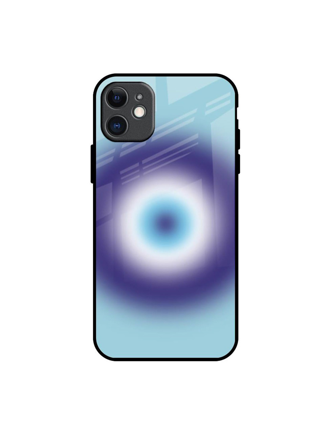 QRIOH Evil Eye Art Printed iPhone 11 Back Case