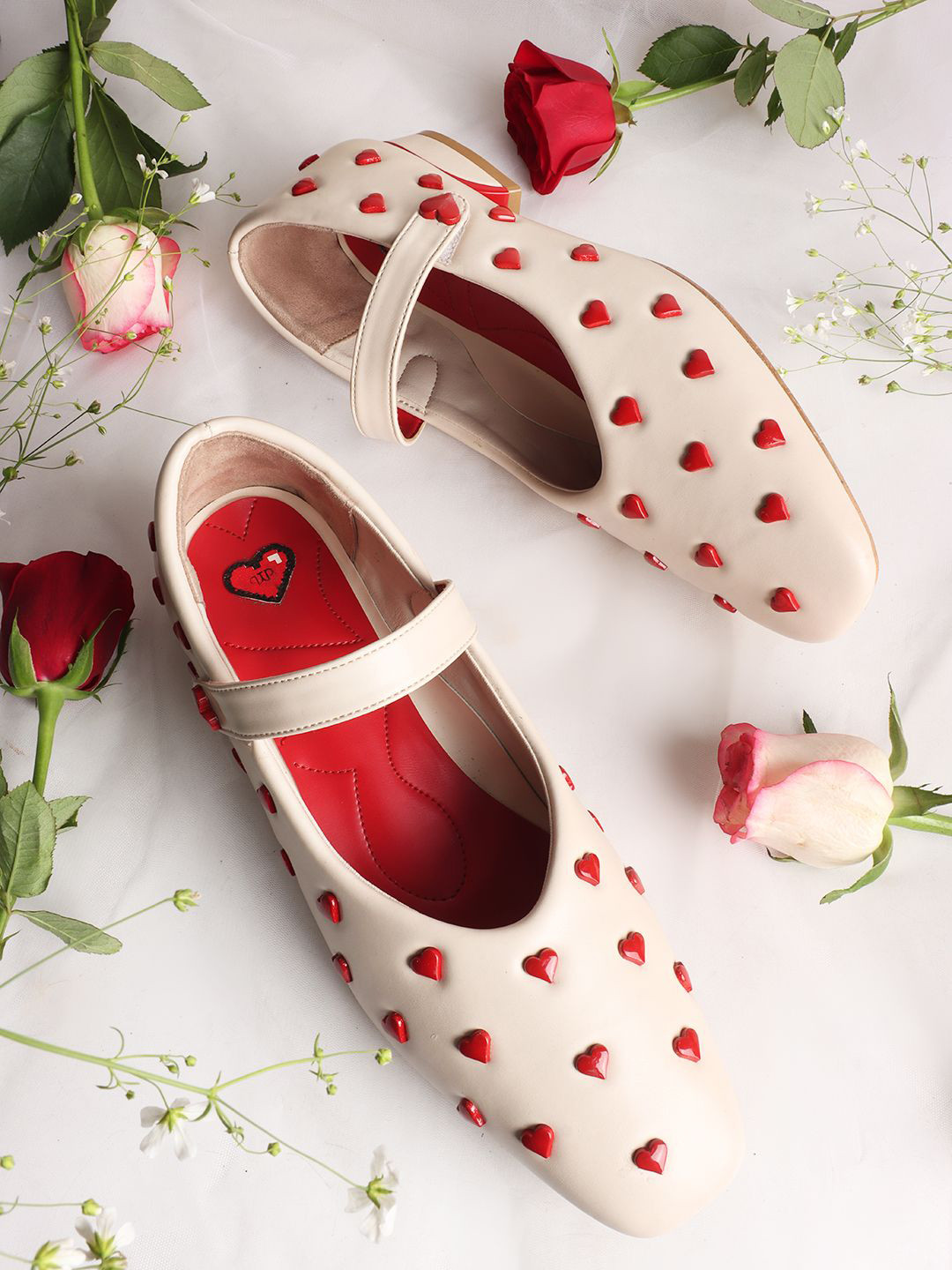 THE WHITE POLE Women Block Heels Ballerinas