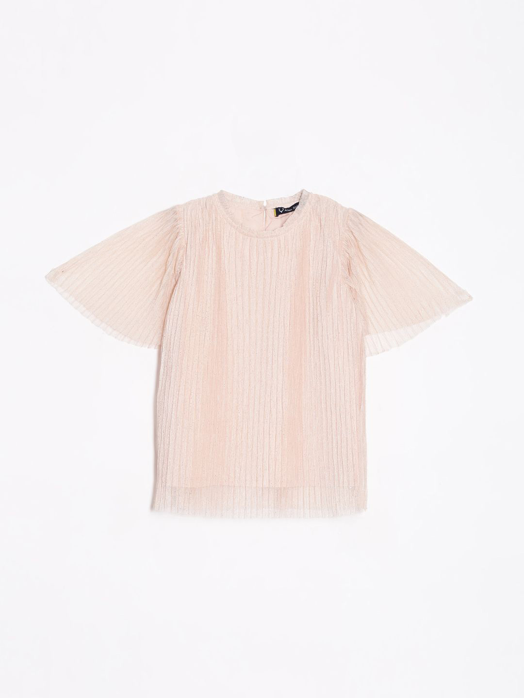 Allen Solly Girls Flared Sleeve Cotton Top