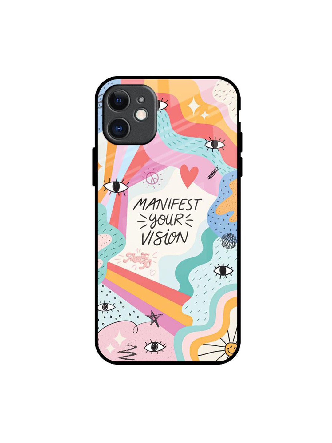 QRIOH Vision Manifest Printed iPhone 11 Back Case