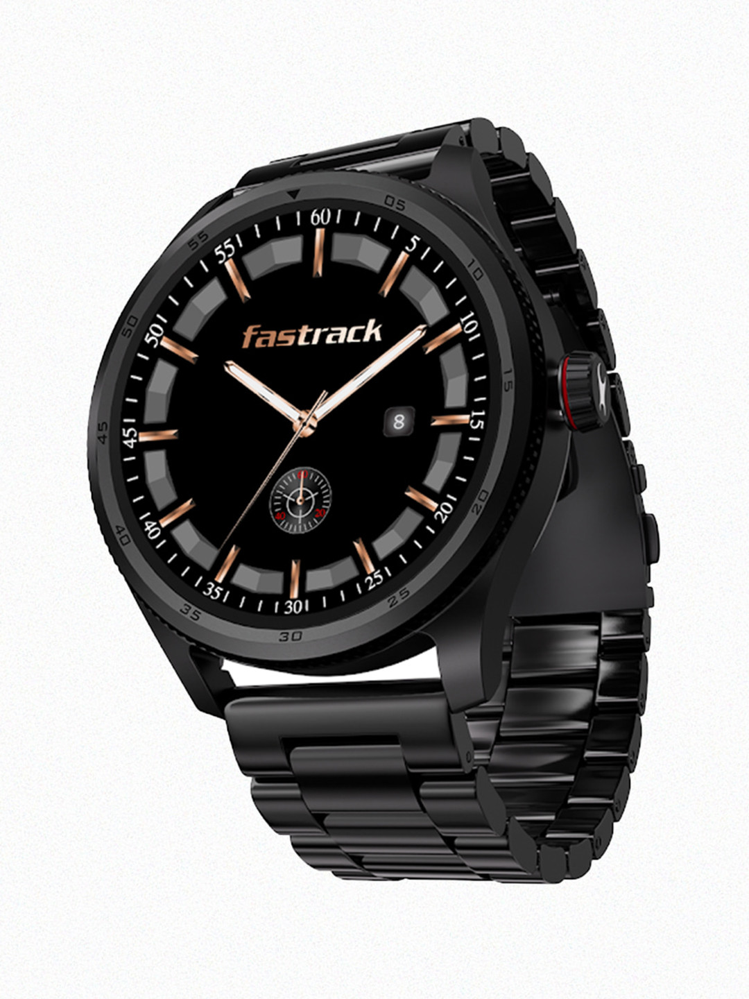 Fastrack Magnus FX1 1.38 Inch UltraVU Display Working Crown BT Calling IP68 Smart Watch