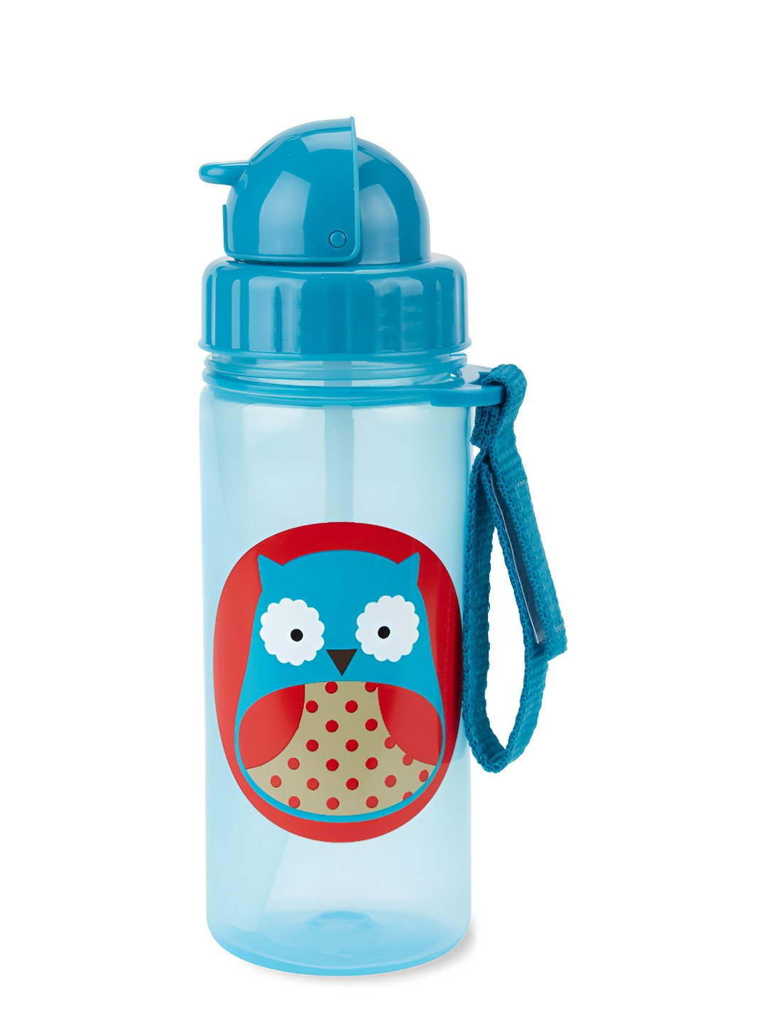SKIP HOP Blue Conversational Plastic Spill Proof Sipper - 350ml