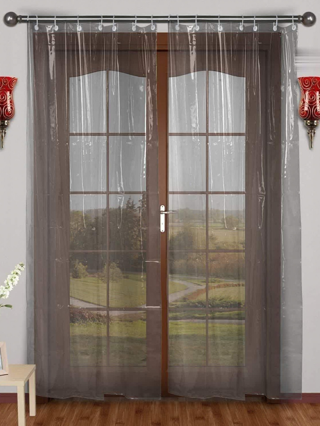 CASA-NEST Brown AC Curtain
