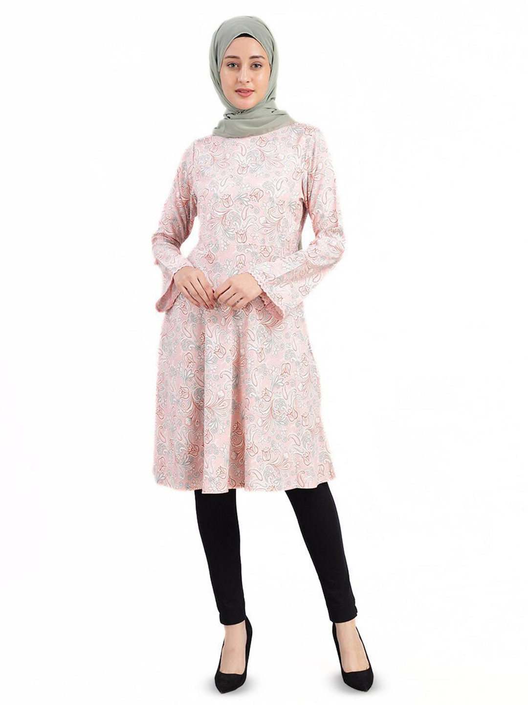 IDH London Print Longline Top