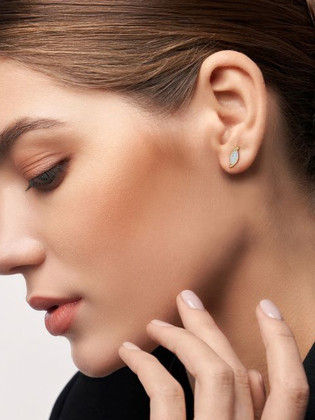 Emori Radiant Glow Lab Diamond Earring in 18KT Gold