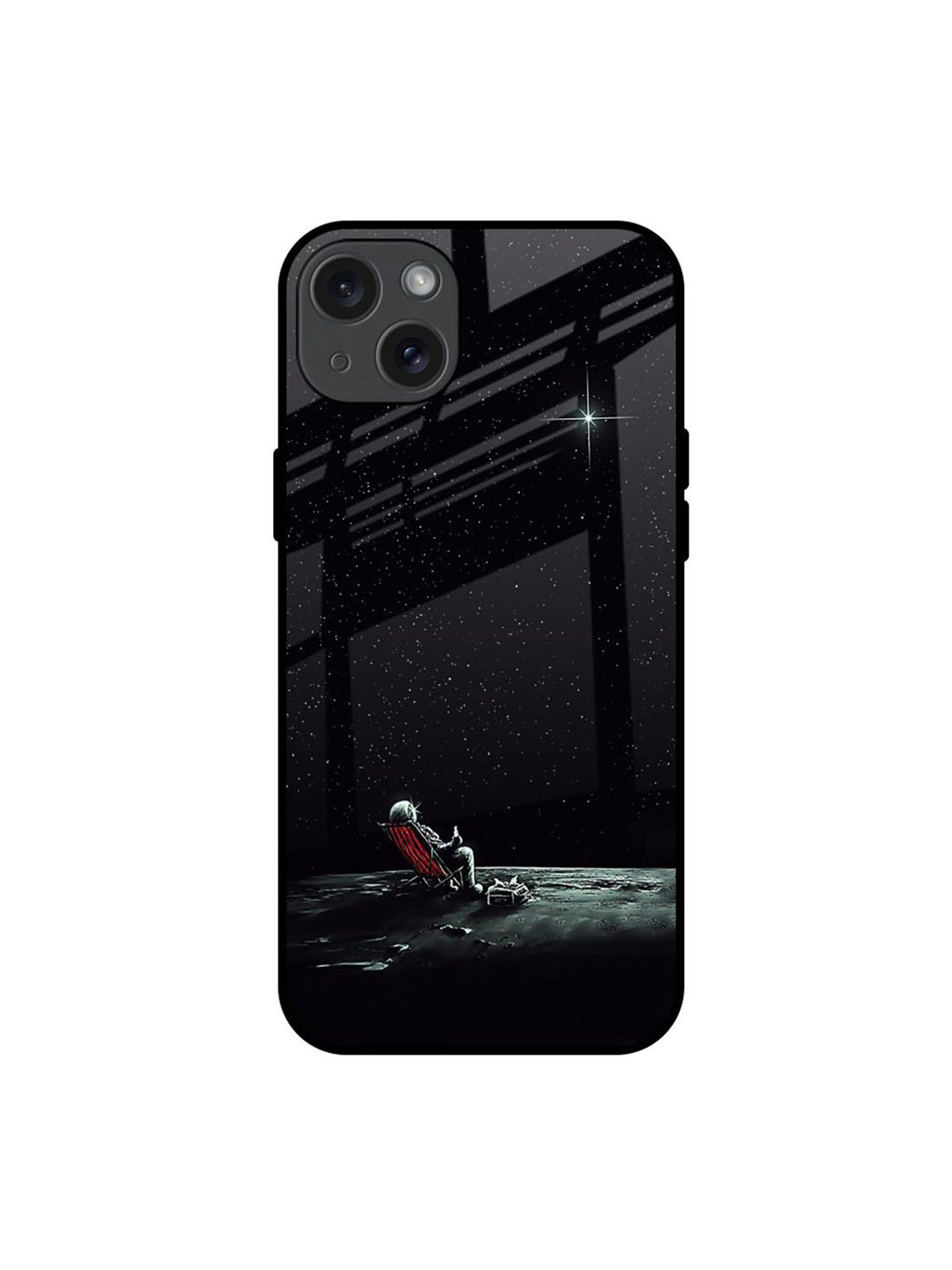 QRIOH Relaxation Mode On Printed iPhone 15 Plus Back Case