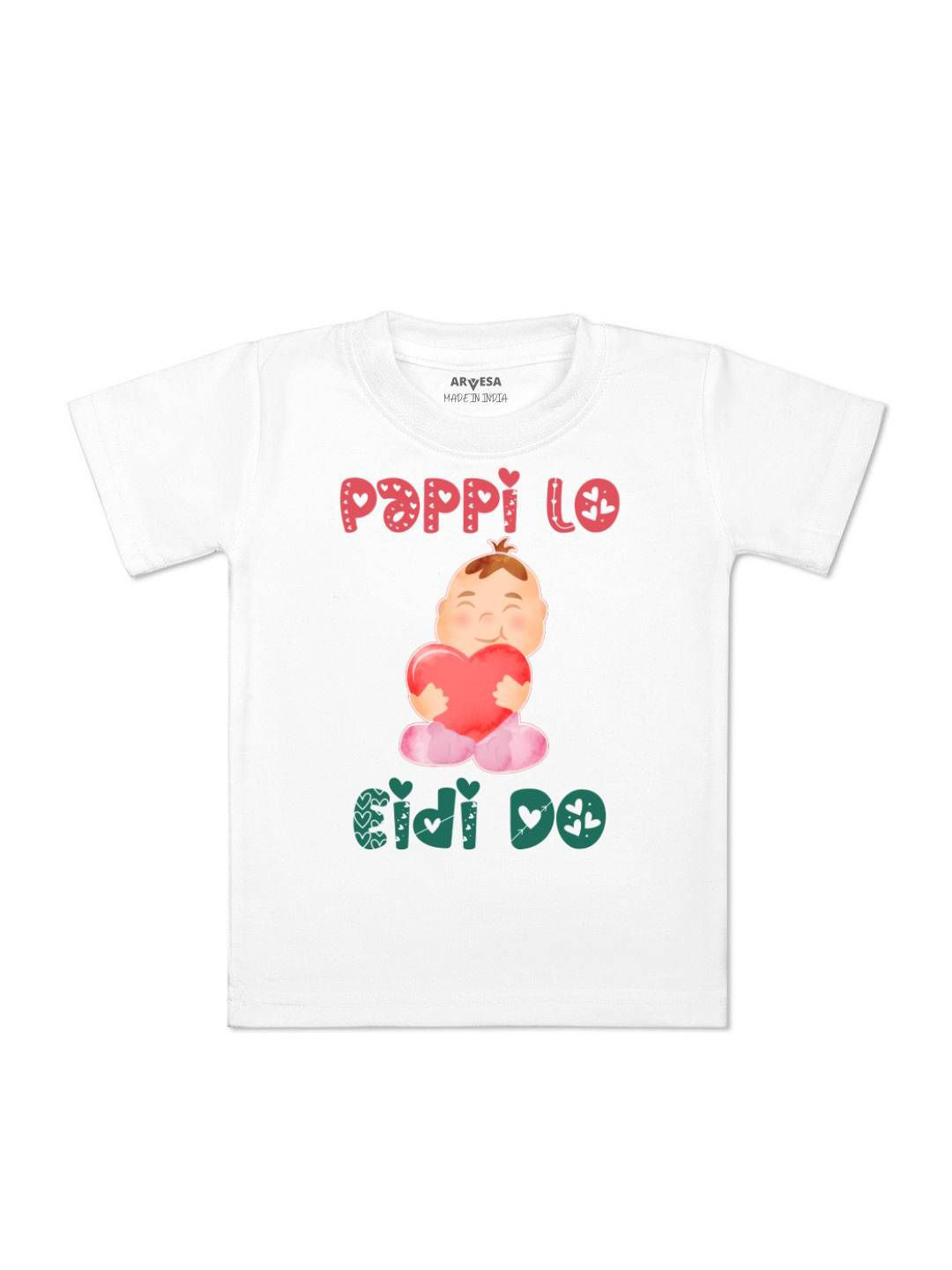 Arvesa Pappi Lo Eidi Do Printed Regular Fit Tshirt