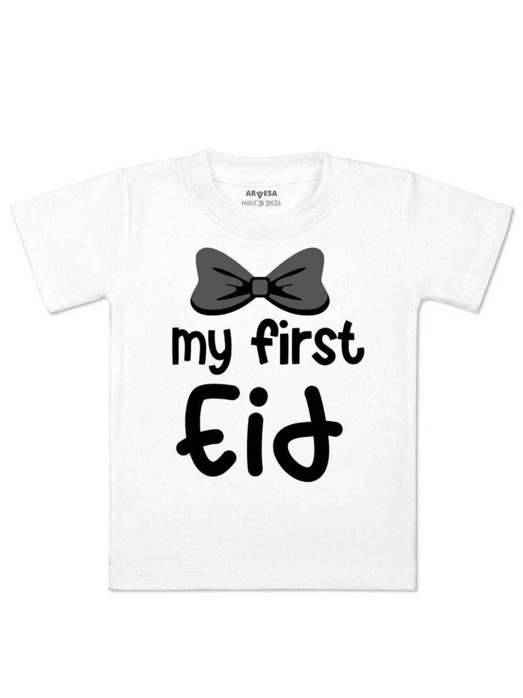 Arvesa My First Eid Printed Regular Fit Tshirt