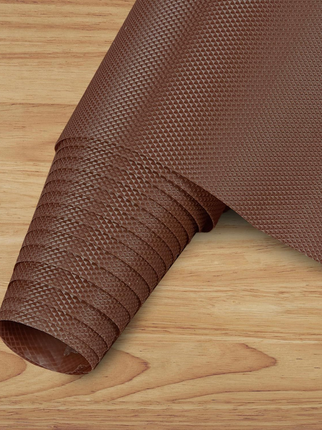 AMRO BEAUTILITY NEEDS Brown Anti-Slip Shelf Liner Organisers