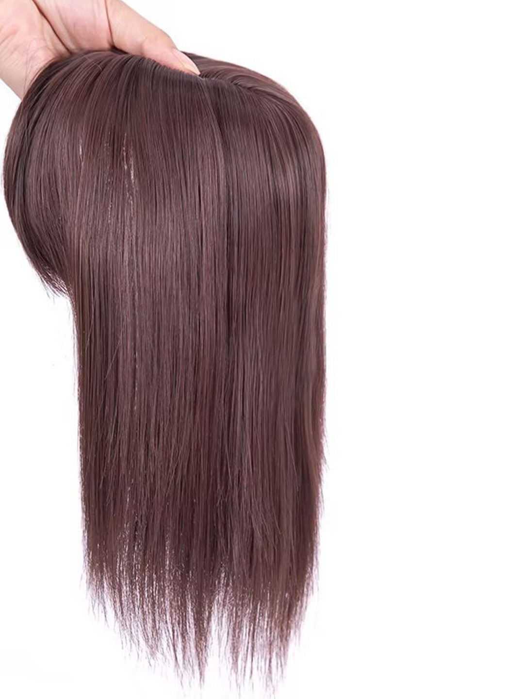 RITZKART Straight Halo Hair Extension - 10 Inches - Natural Brown
