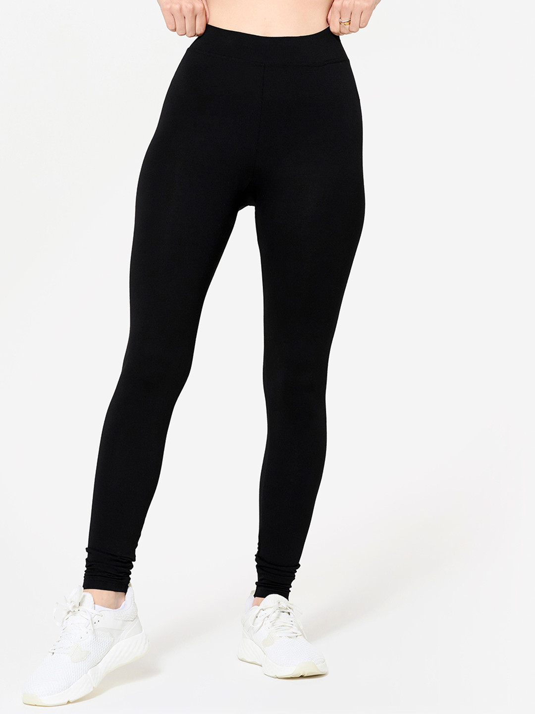 Decathlon DOMYOS Women Slim-Fit Ankle Length Tights