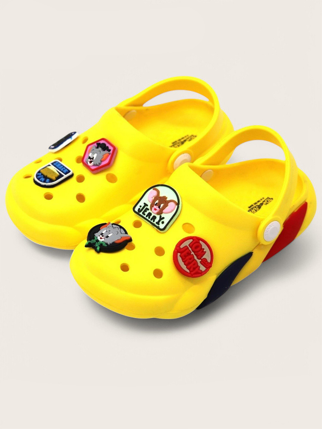Svaar Kids Tom & Jerry Clogs with 6 Charms
