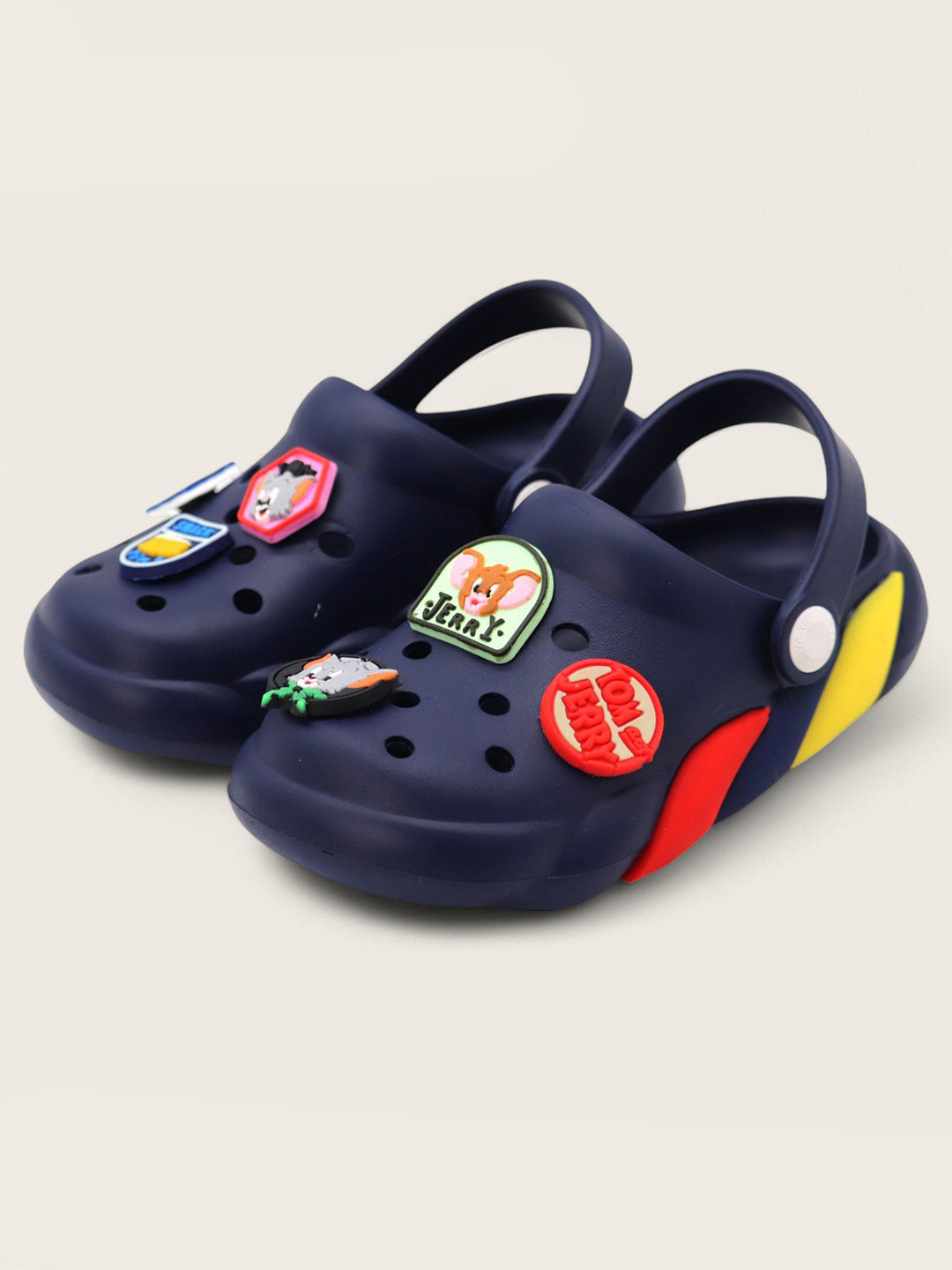 Svaar Kids Tom & Jerry Clogs with 6 Charms