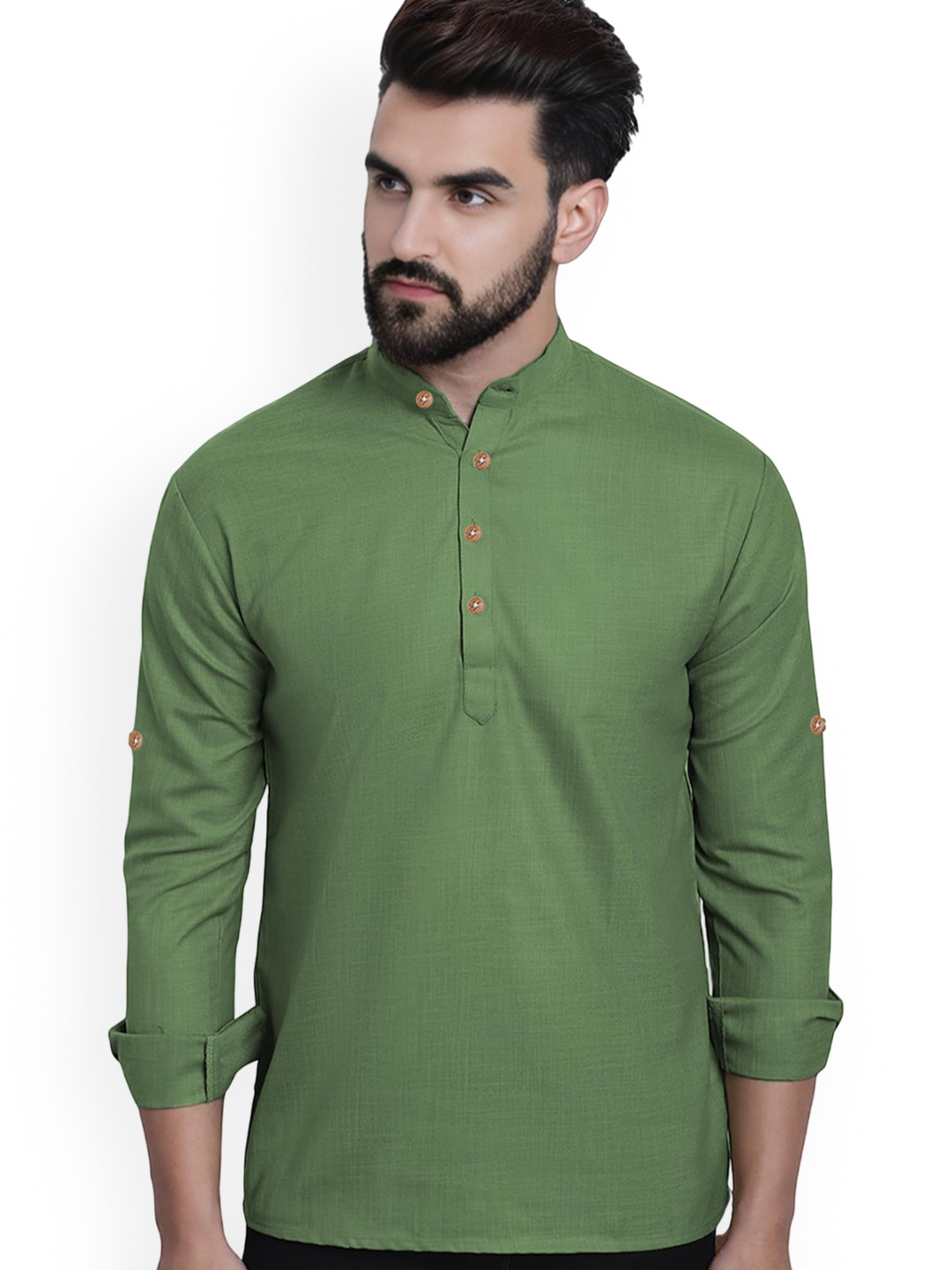 Vida Loca Mendarin Collar Pure Cotton Kurta