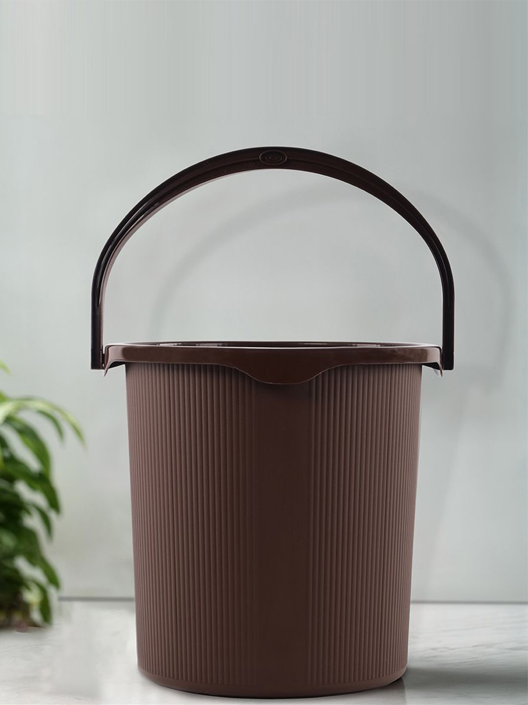 Kuber Industries 25 Lt Plastic Bucket for Bathroom with Handle water bucket