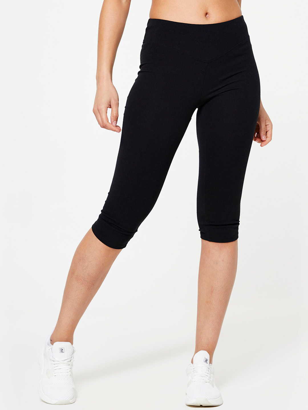 Decathlon DOMYOS Women Slim-Fit Cropped Tights