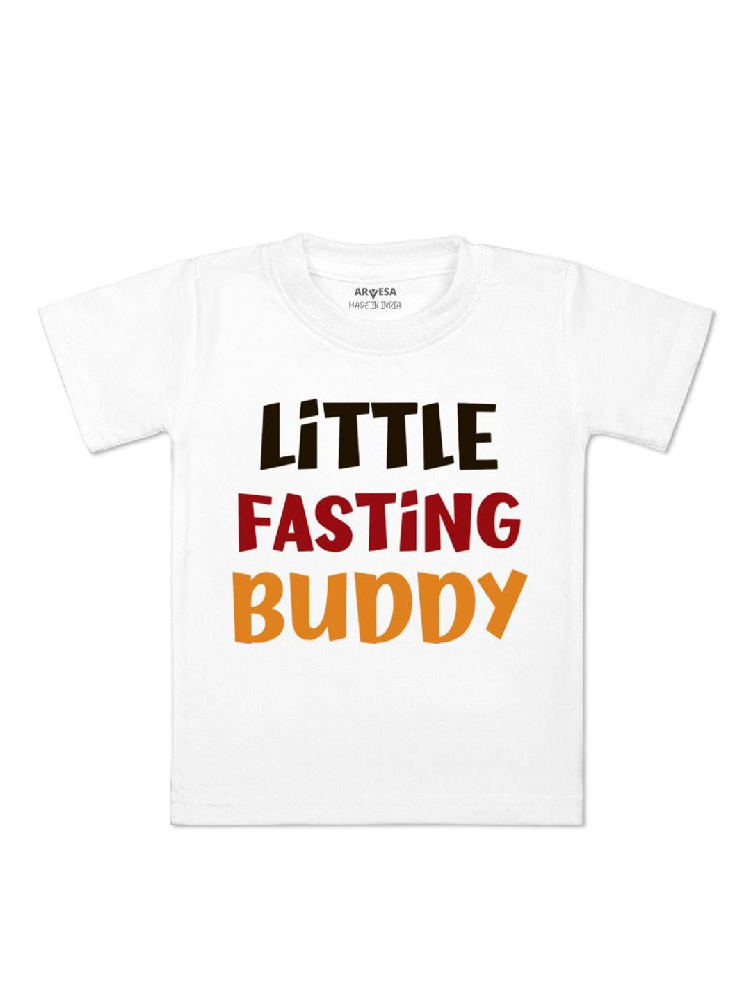 Arvesa Fasting Buddy Printed Regular Fit Tshirt