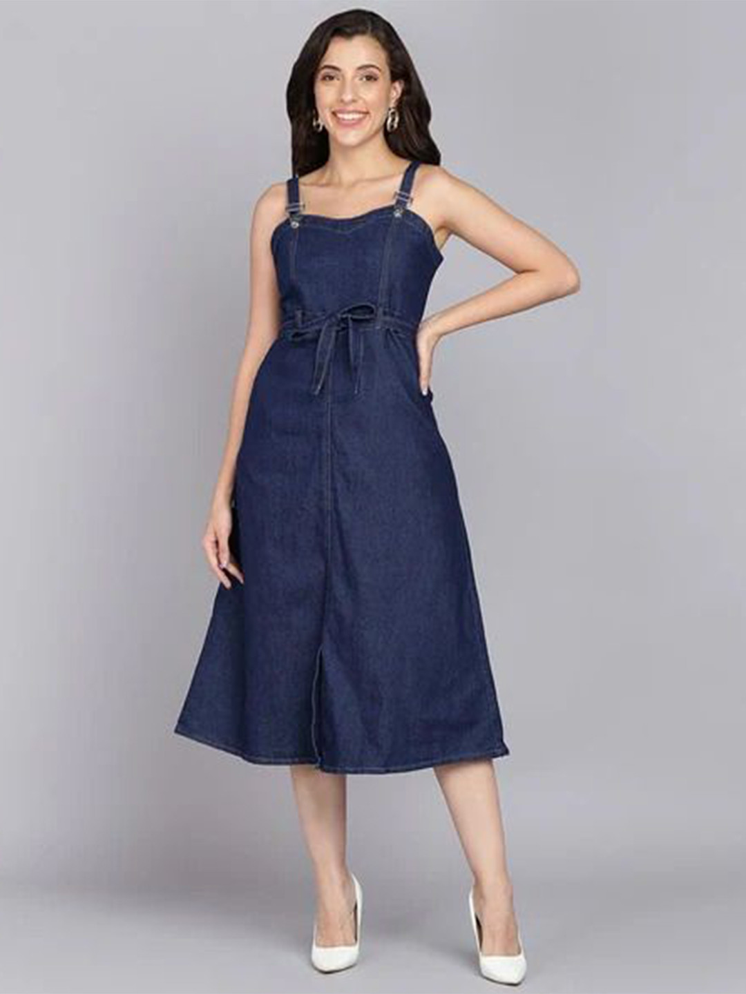 Codaisy Denim Pinafore Dress
