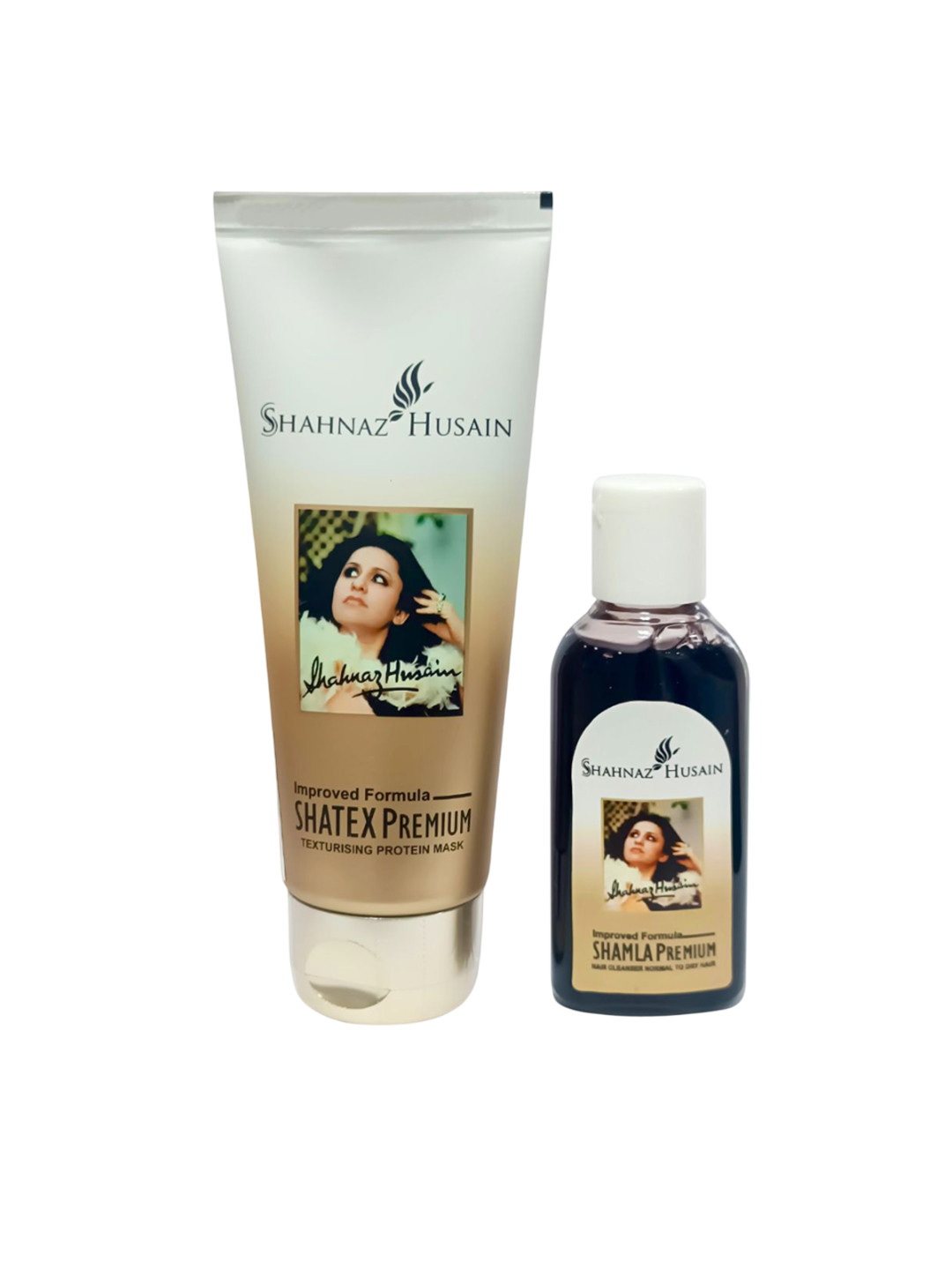 Shahnaz Husain Shatex Premium Texturising Protein Mask 50 g With Hair Cleanser 25 ml