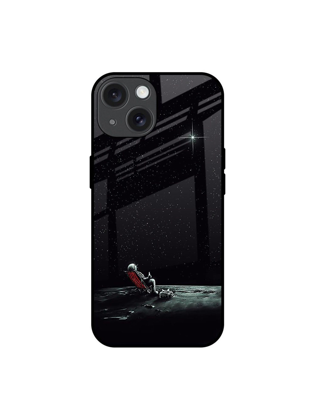 QRIOH Relaxation Mode On Printed iPhone 15 Back Case