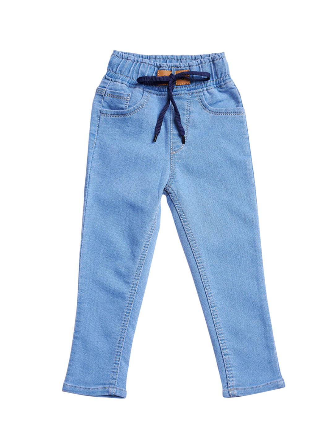 ZitZot Unisex Kids Slim Fit Light Fade Jeans