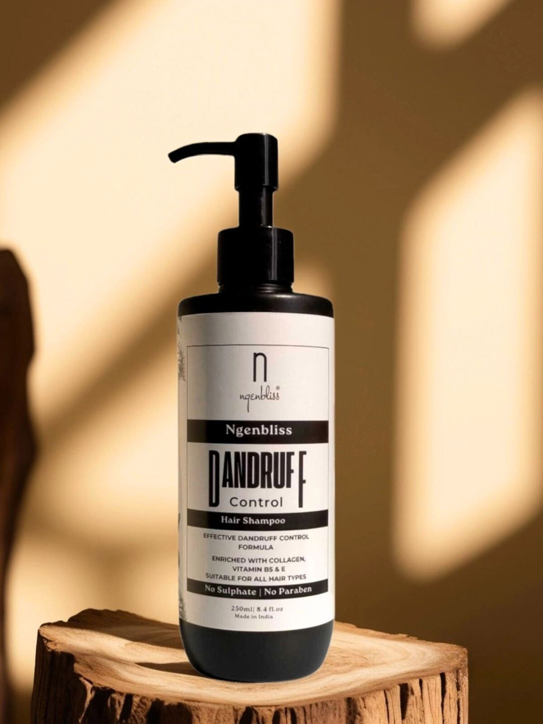 NGENBLISS Dandruff Control Shampoo With Vitamin B5 & E - 250 ml