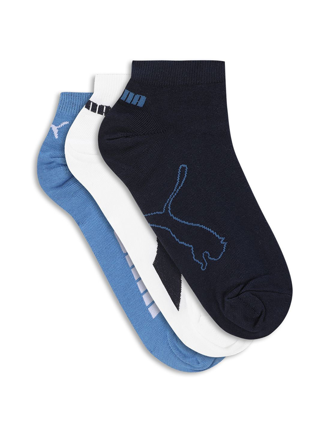 Puma Pack Of 3 Lifestyle Unisex Sneaker Socks