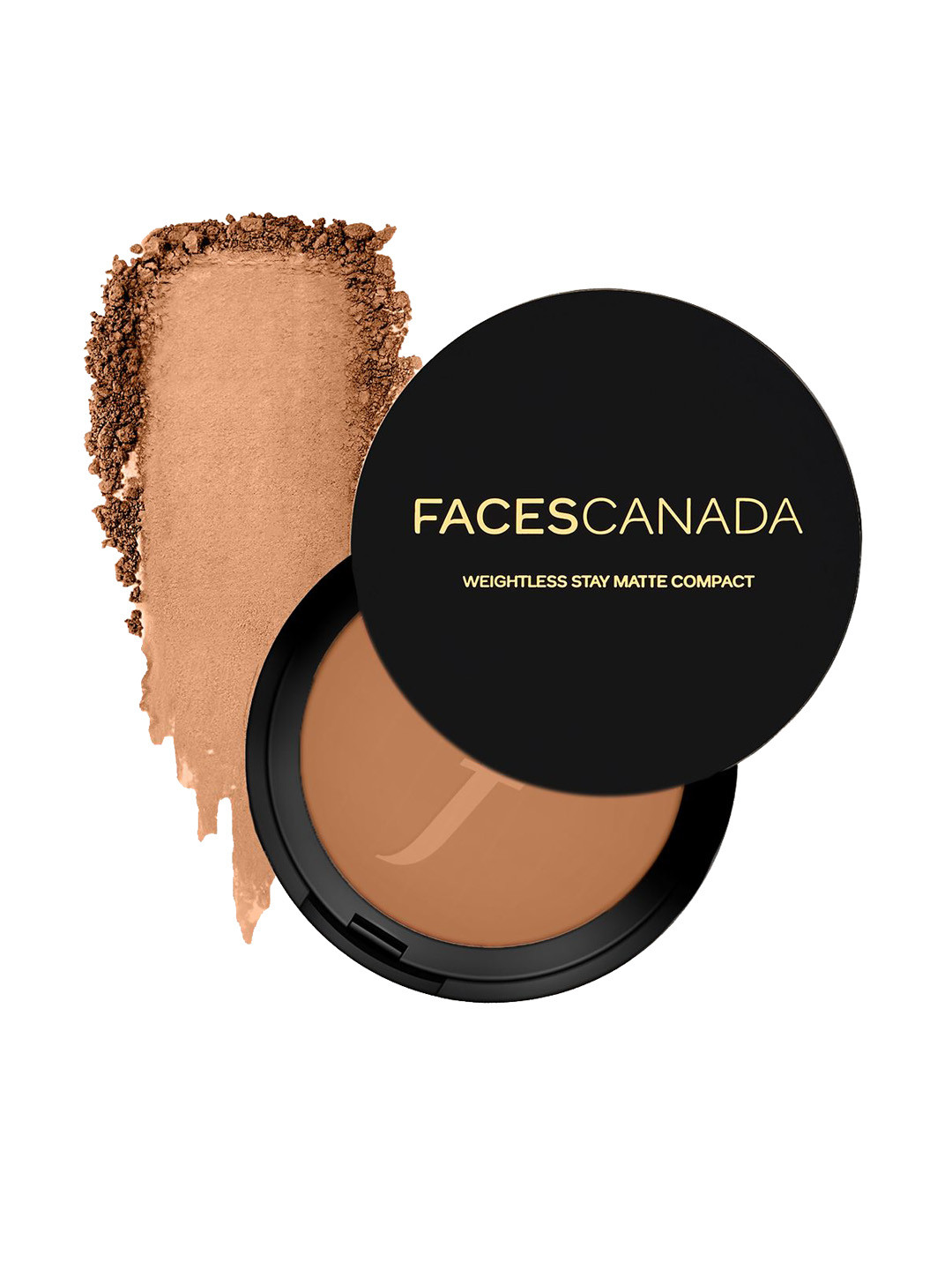 FACES CANADA Weightless Stay Matte Finish Compact Powder SPF 20- 9 g- Natural Almond 06