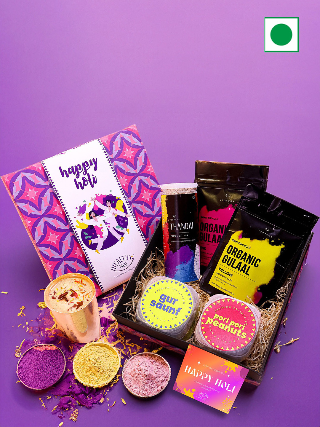Healthy Treat Desi Bite Holi Gift Hamper-900gm