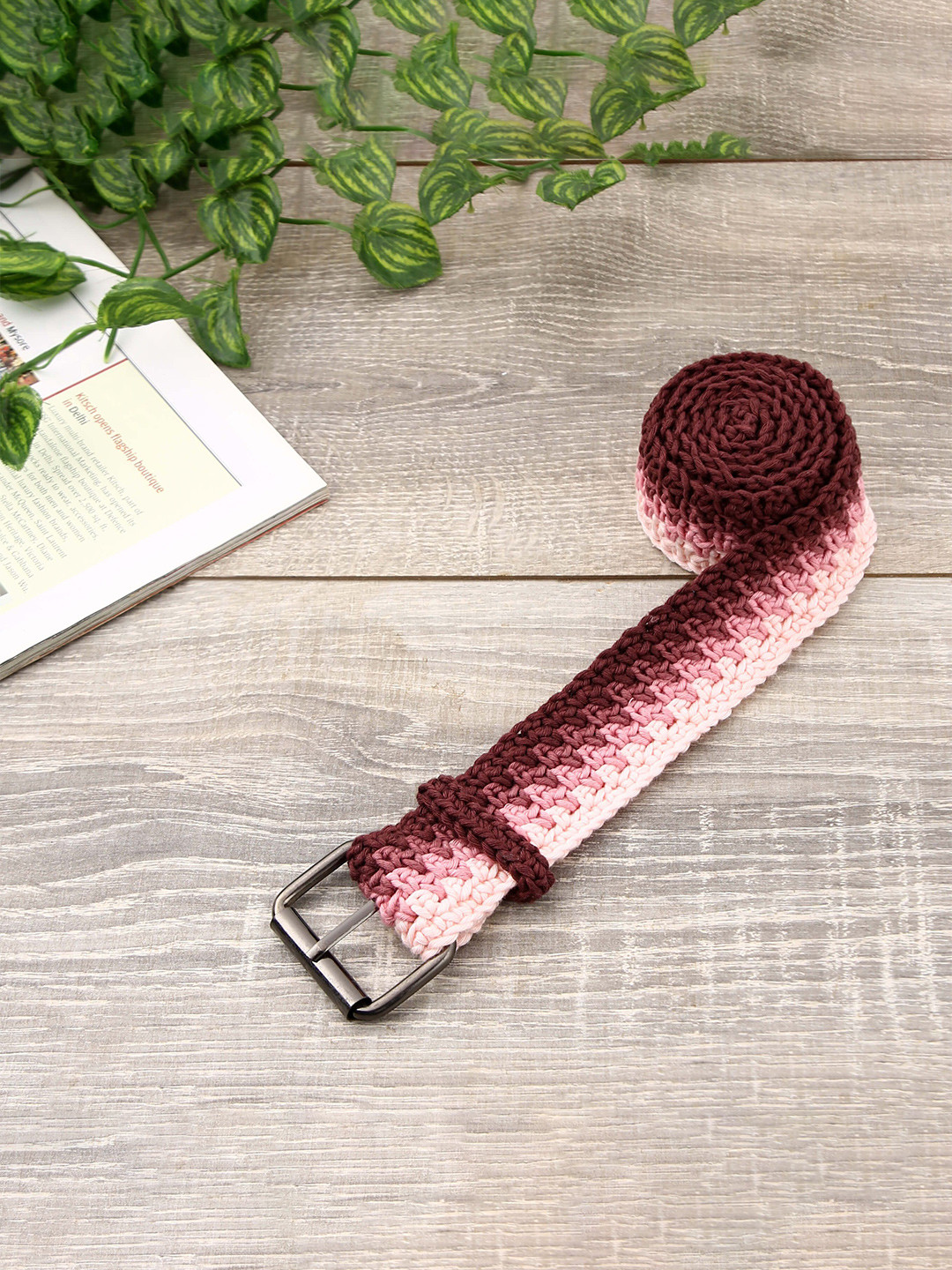 Magic Needles Women's Crochet Belt