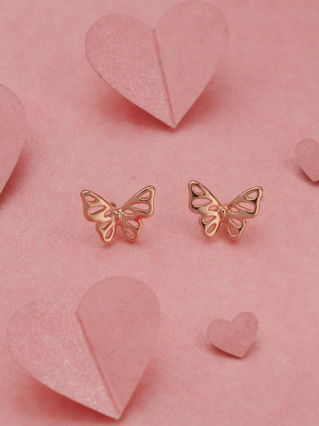 Gargi by P. N. Gadgil & Sons Sterling Silver Contemporary Studs