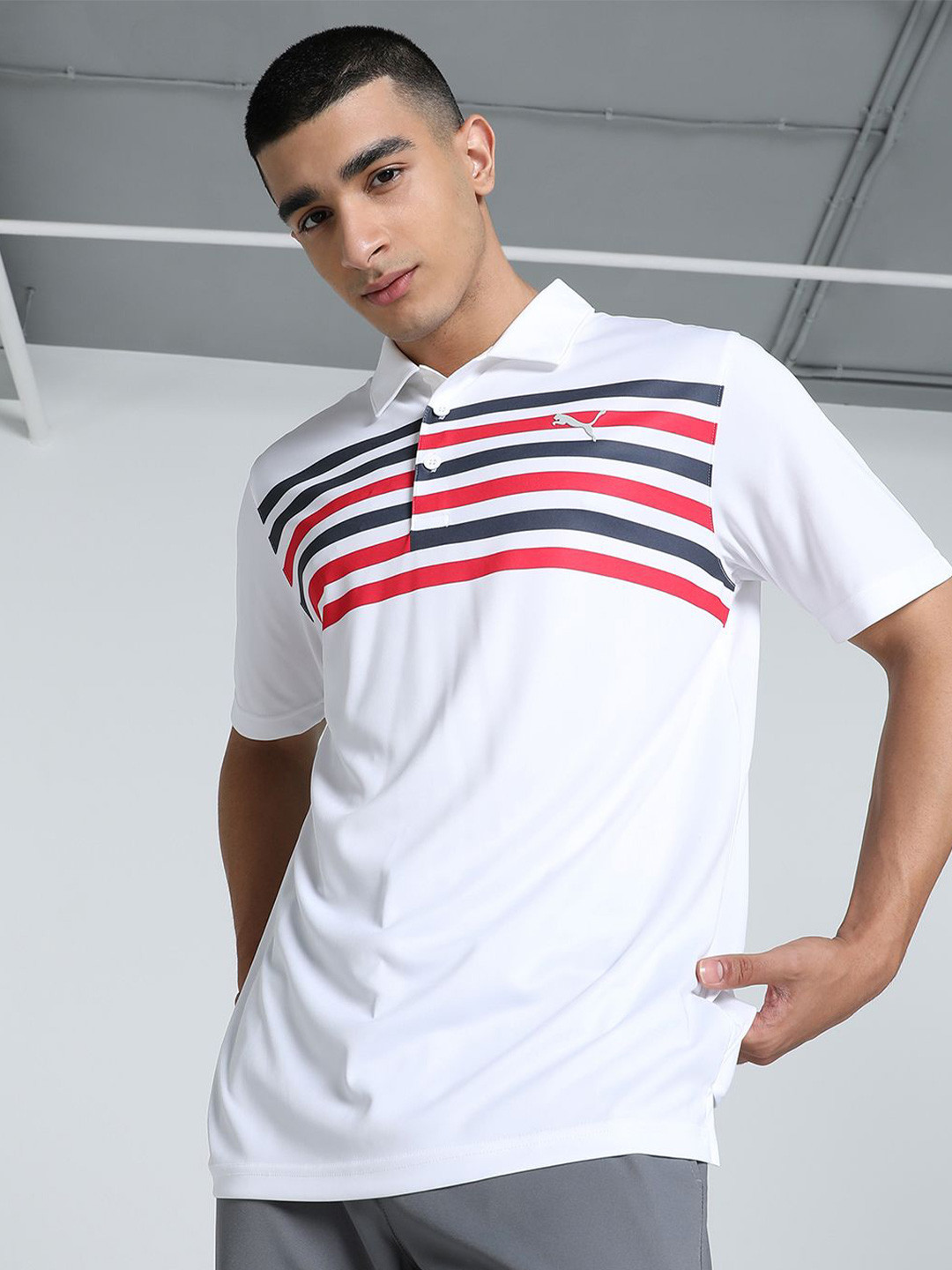 Puma Grint Men Golf Polo Shirt