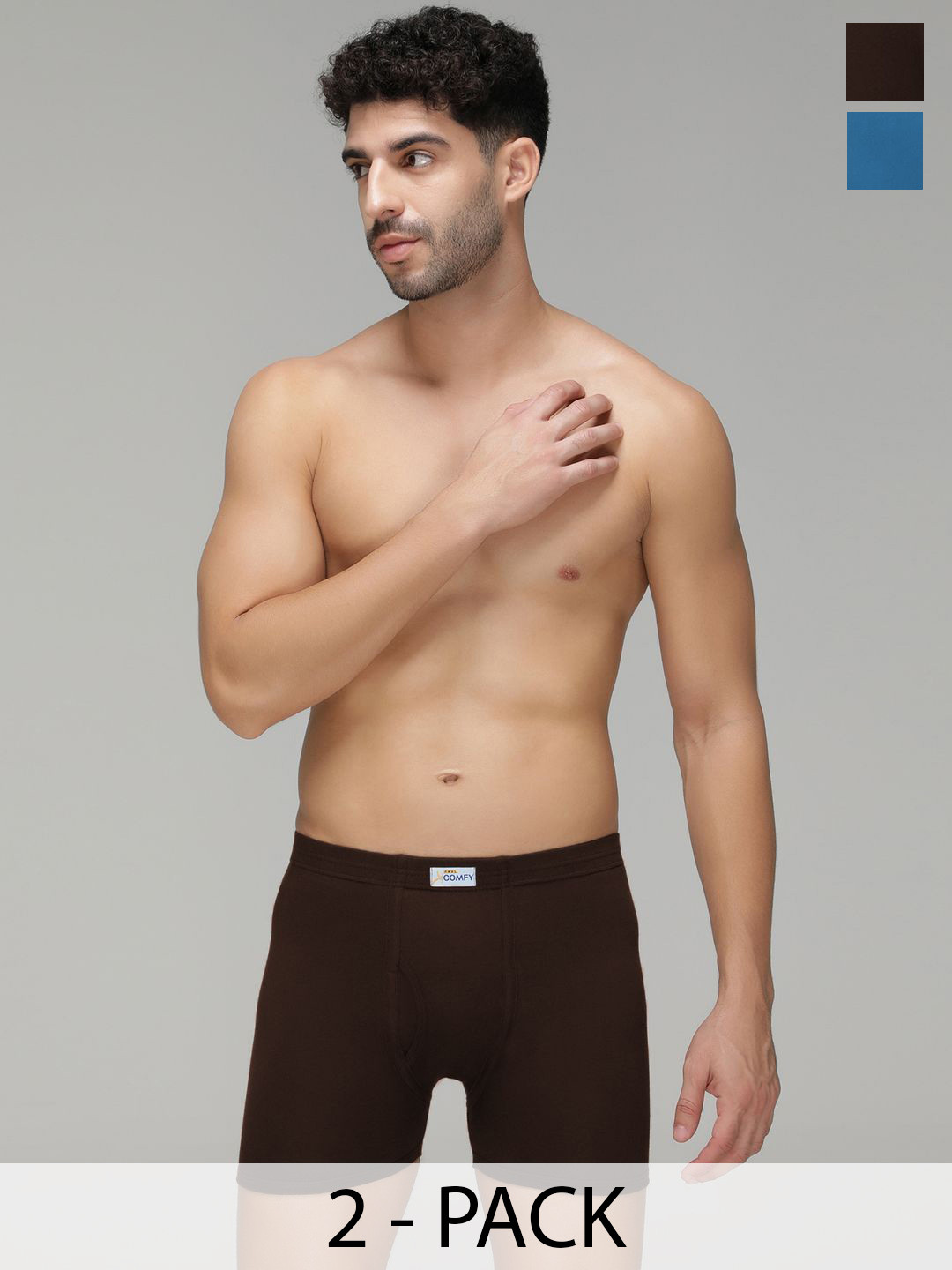 Amul Comfy Pack Of 2 Assorted Trunks AC-FCTRIE-ASST-S-2PC