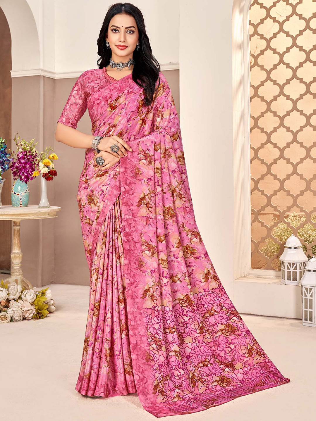 Mitera Ethnic Motifs Sungudi Saree