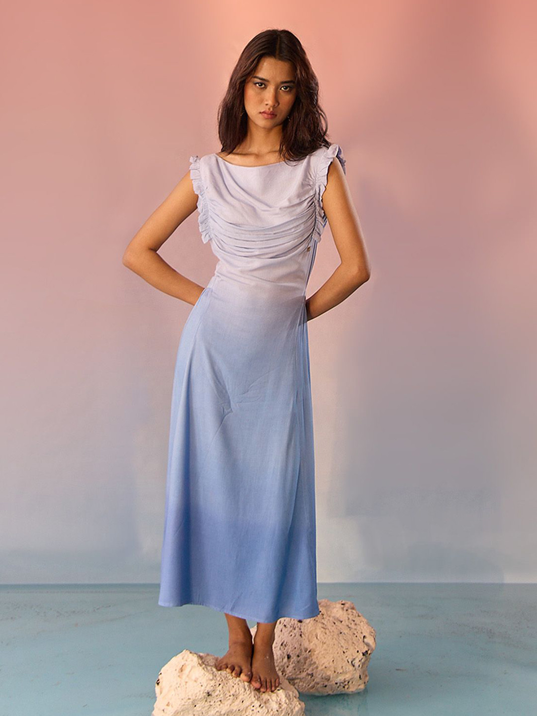 Western Era Maxi Dress