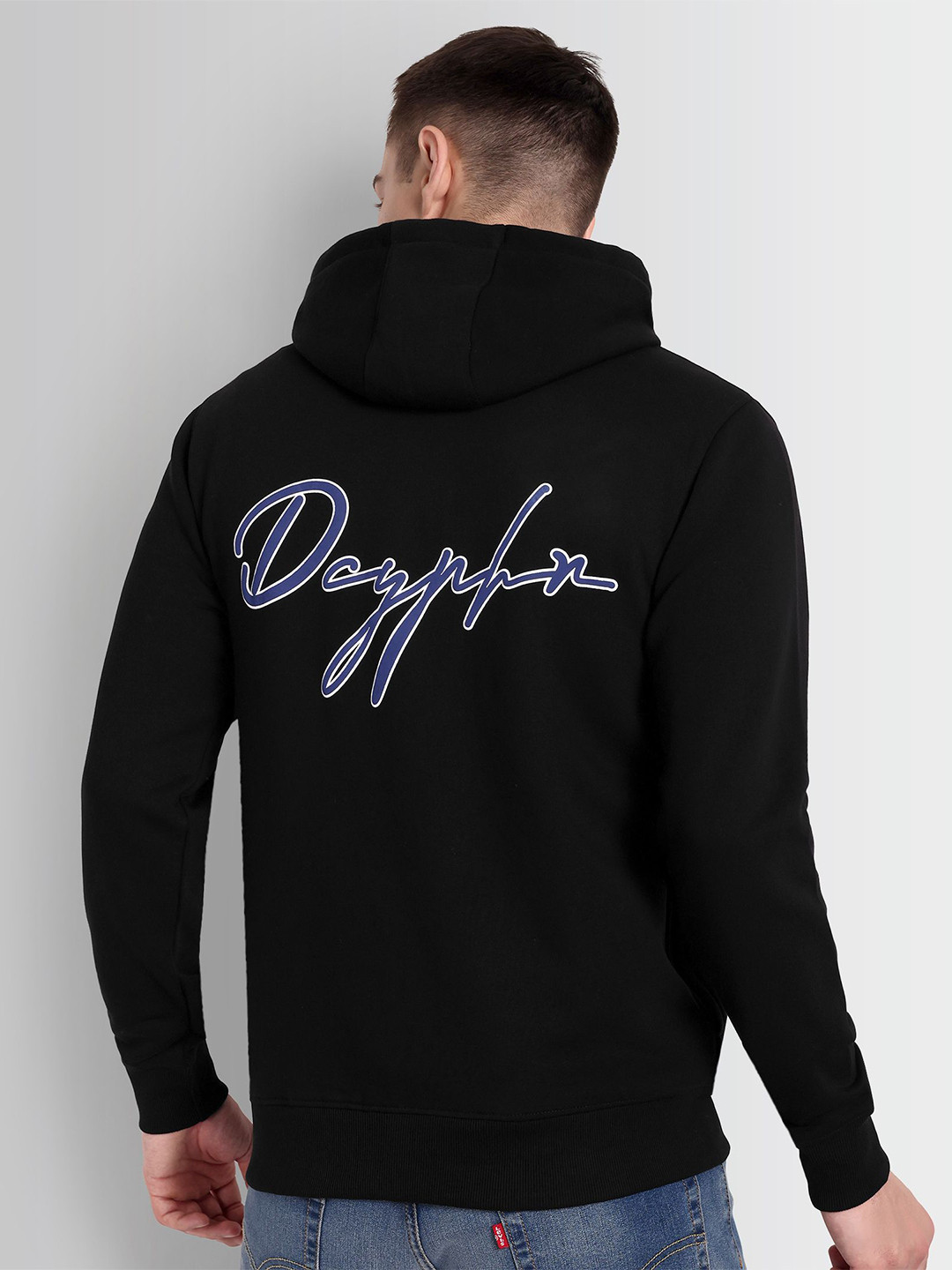 DCYPHR Men Signature Printed Hooded Sweatshirt