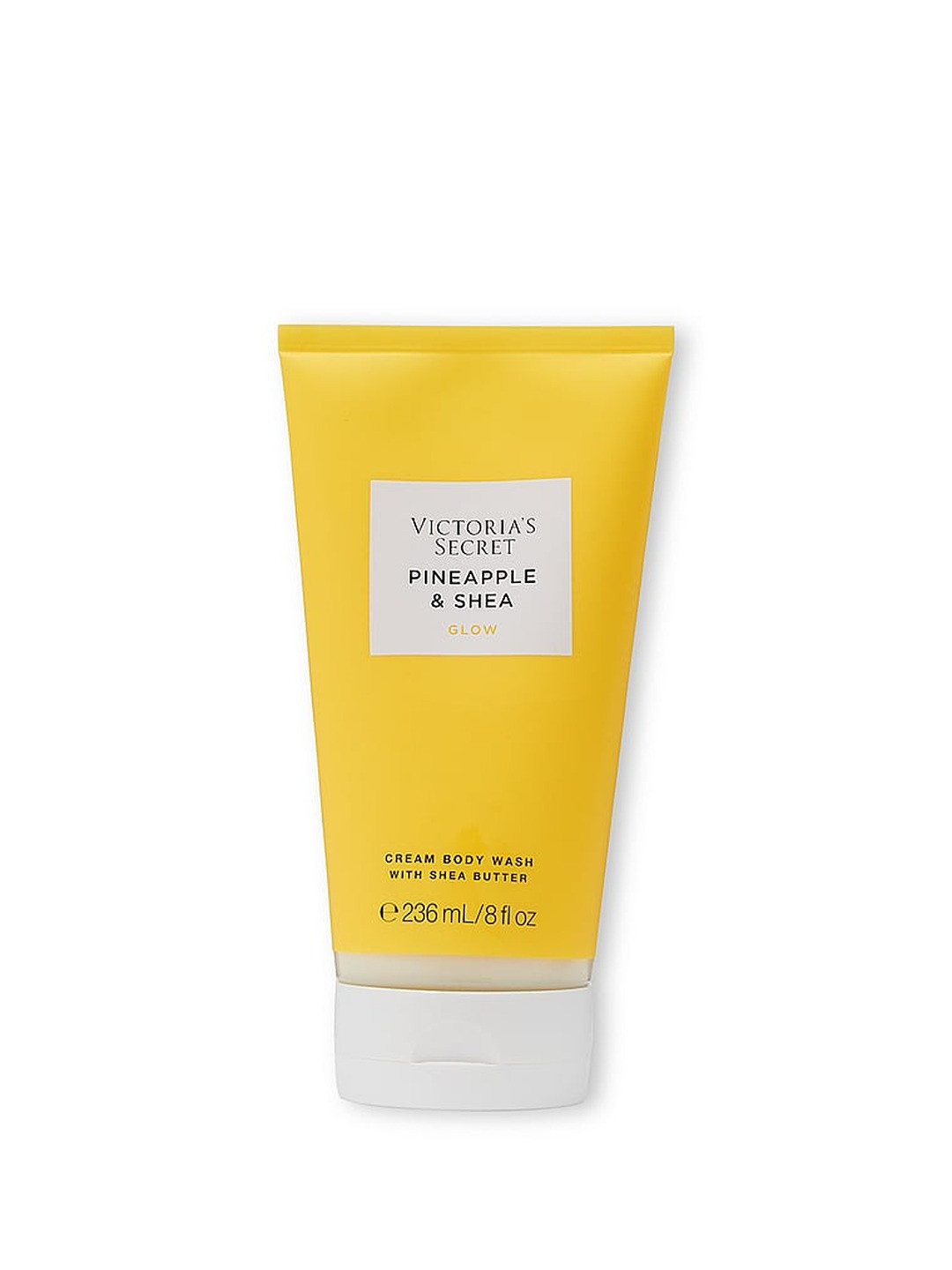 Victoria's Secret Pineapple Shea Glow Natural Beauty Cream Body Wash - 236ml