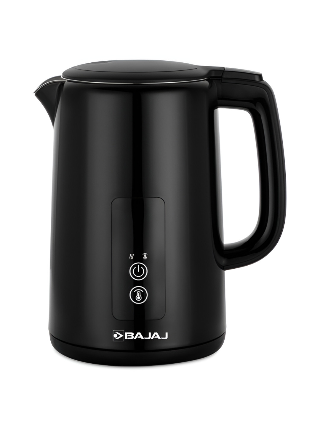 Bajaj Black Stainless Steel No Dry Boiling Protection Digital Electric Kettle 1.5L