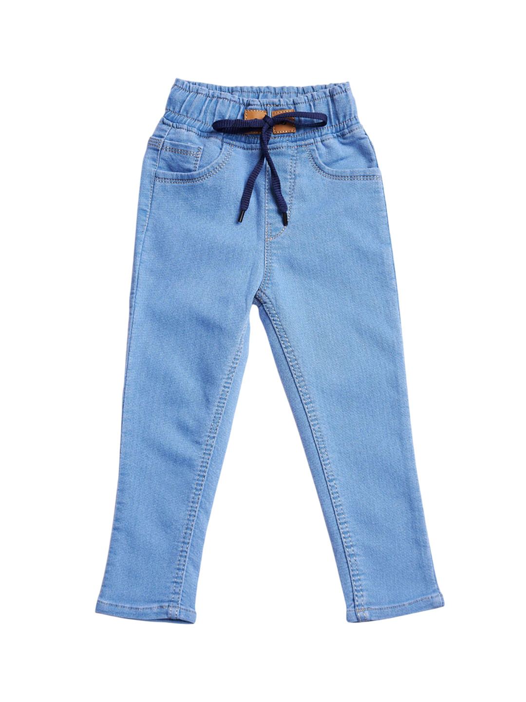 ZitZot Girls Slim Fit Light Fade Jeans