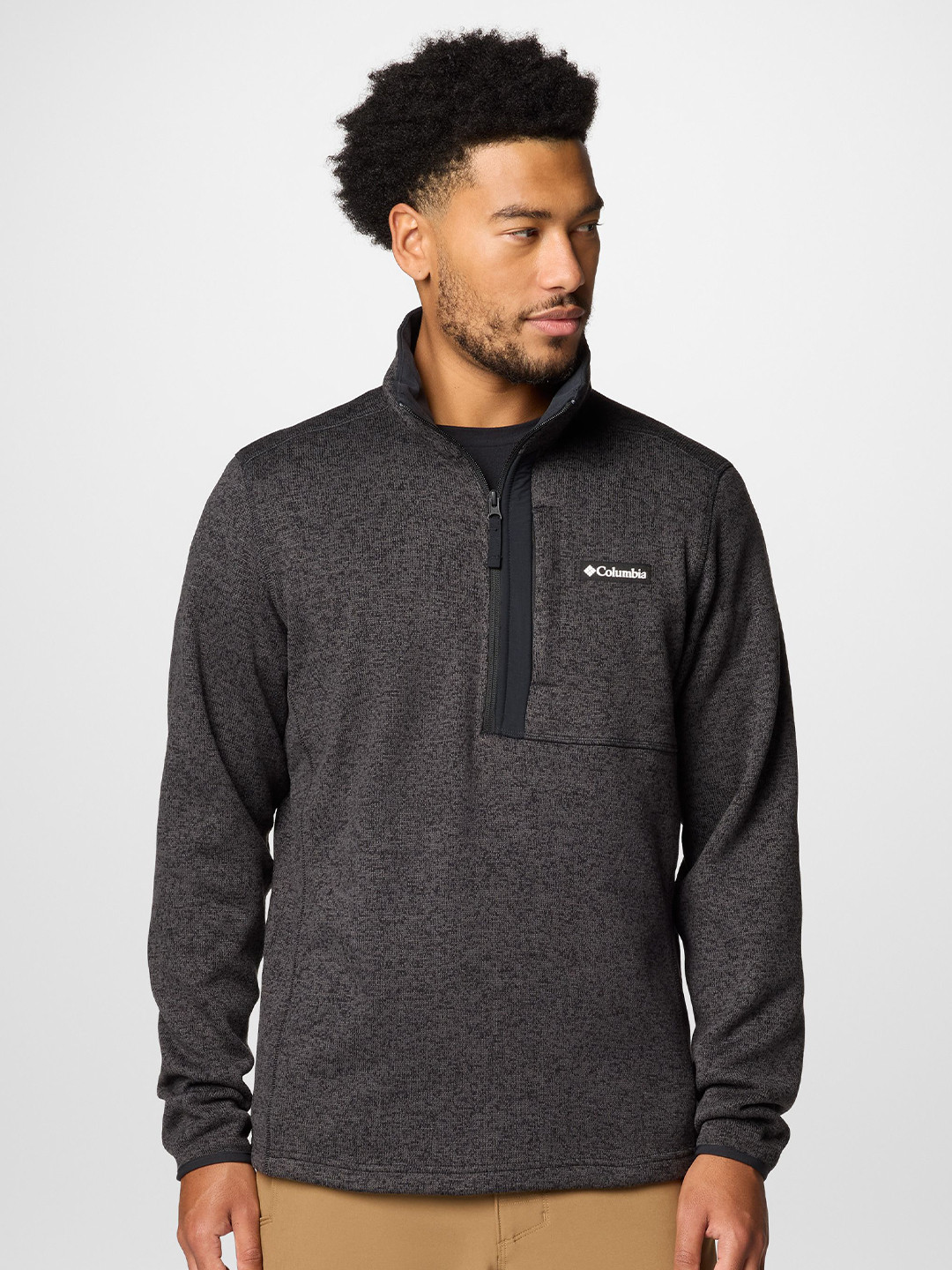 Columbia Mock Collar Sweater Weather Pullover Sweatshirt