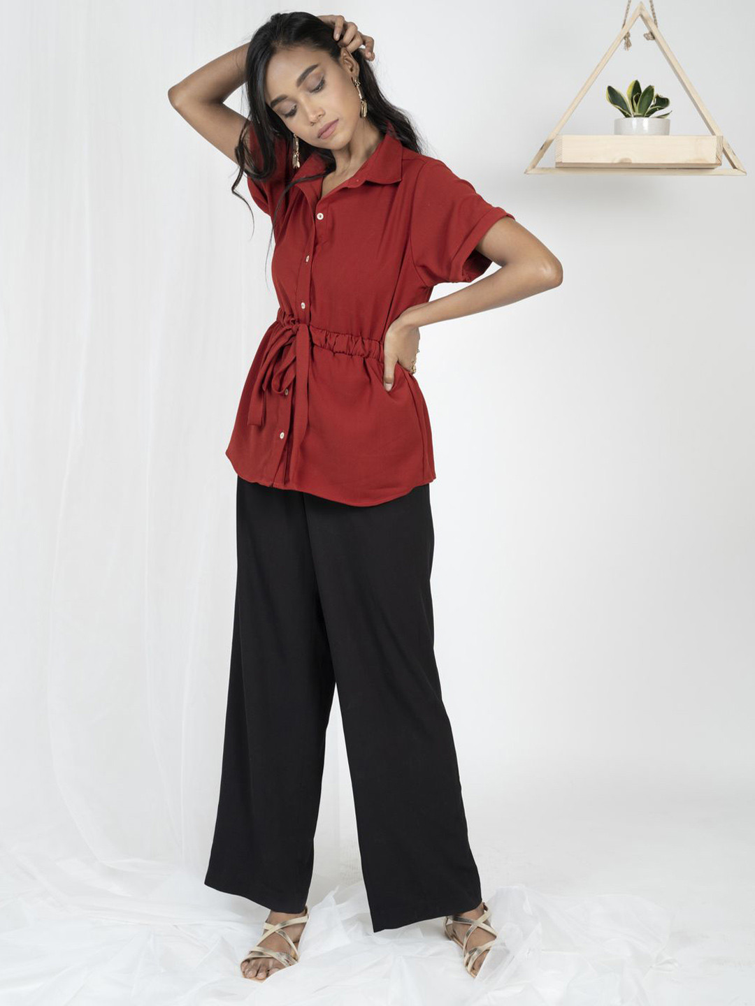 XOXO Cherry Bell Sleeve Top