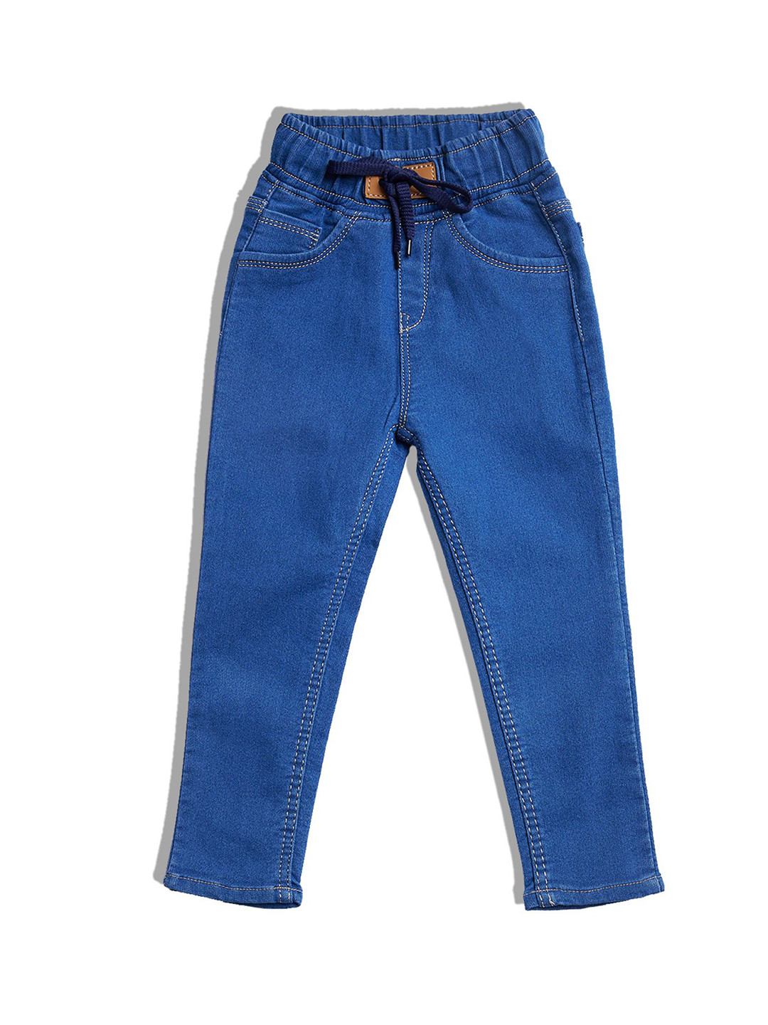 ZitZot Unisex Kids Slim Fit Light Fade Jeans