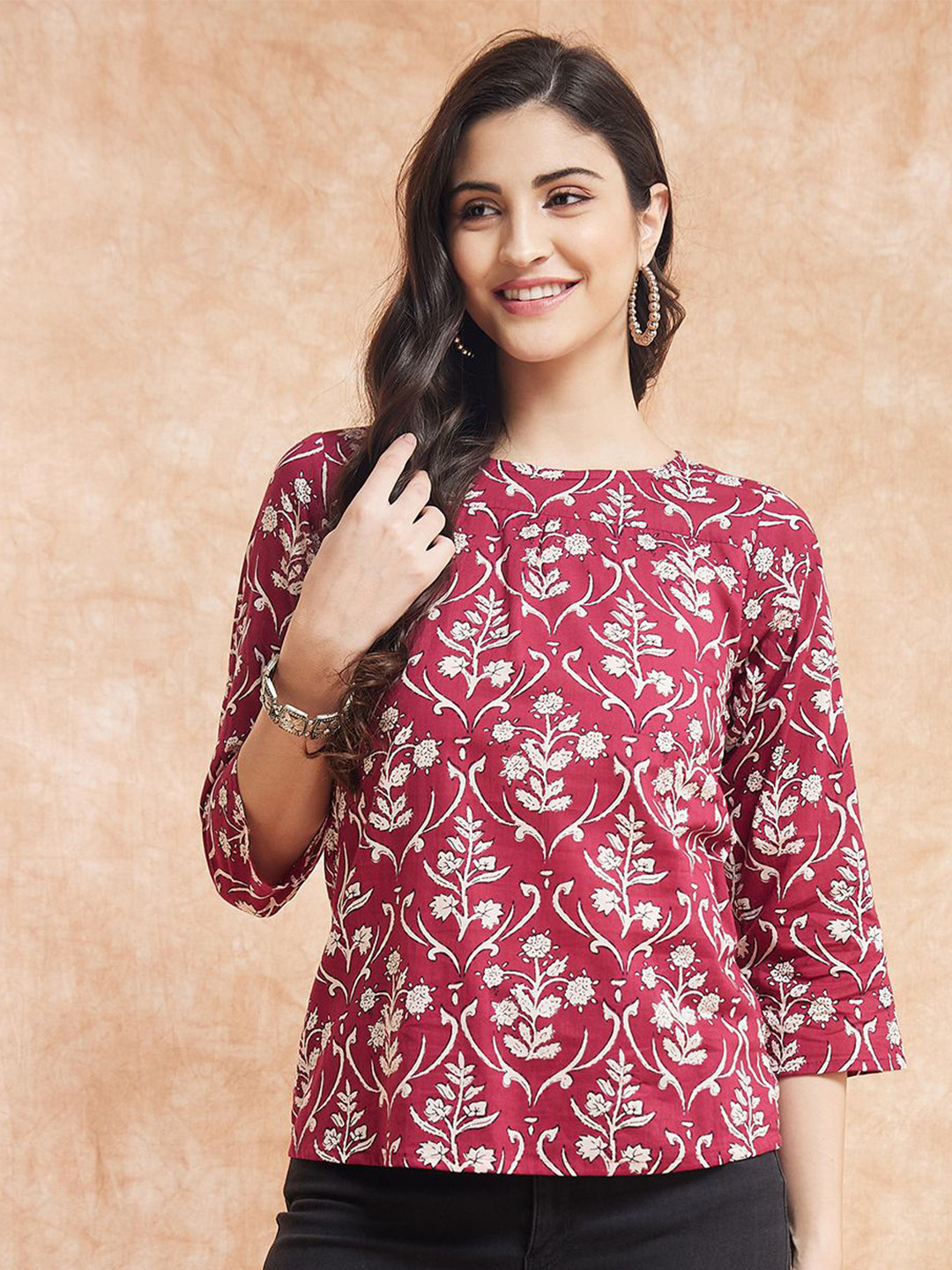 InWeave Print Top