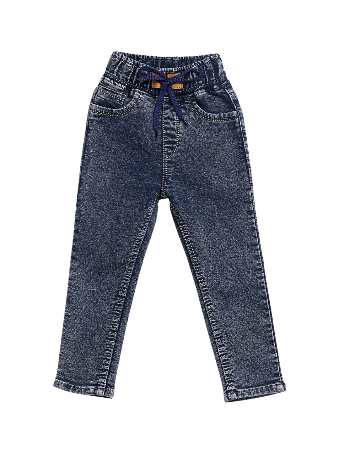 ZitZot Unisex Kids Slim Fit Light Fade Jeans