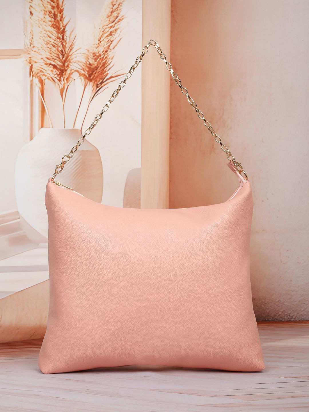 White Lily PU Shoulder Bag