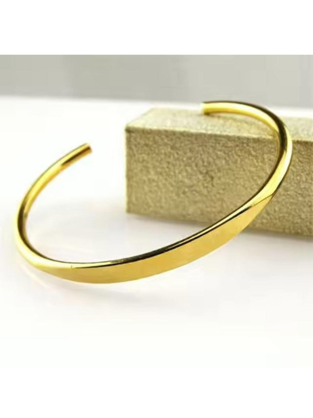 SHVETAH Stainless-Steel Gold-Plated Wraparound Two Toned Brooklyn Bracelet