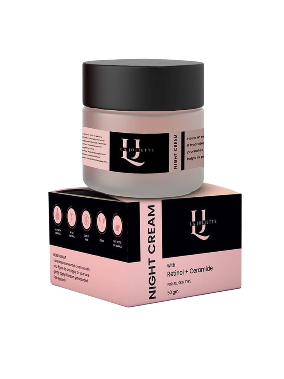 La Joliette Anti-Aging Night Cream With Retinol & Ceramide - 50 g